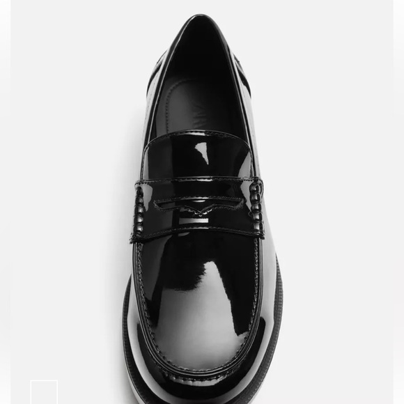 Zara Patent Leather Loafers - Picture 4 of 15